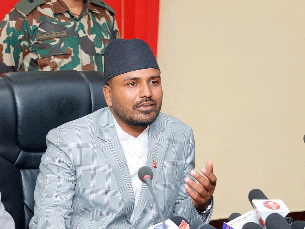 Image of खेलकुदमन्त्री बब्लु गुप्ताले पदबाट राजीनामा दिए