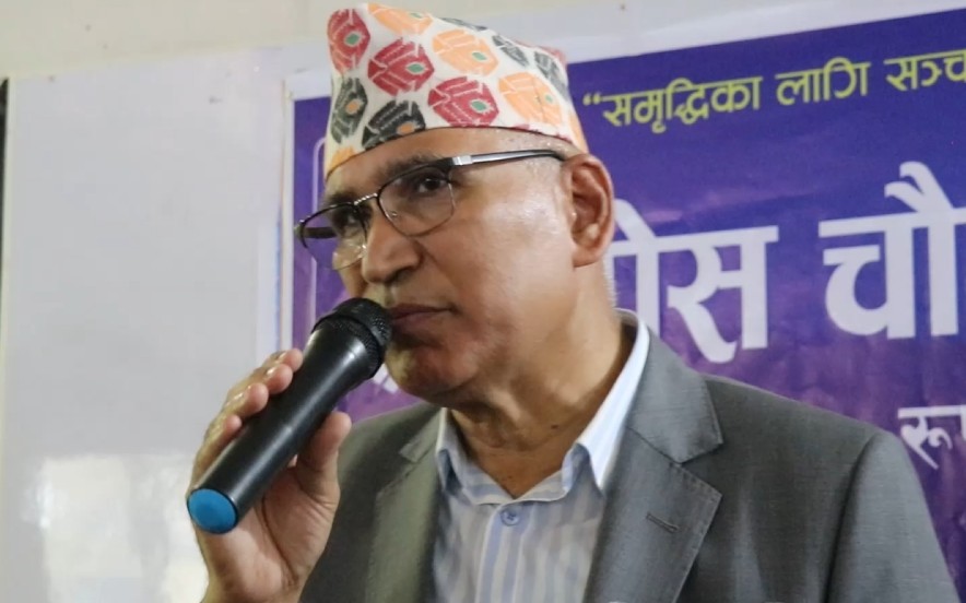 Image of संसद पुर्नस्थापना गरि संविधान संशोधन मार्फत ताजा जनादेशमा जानुपर्छः उपाध्यक्ष पौडेल