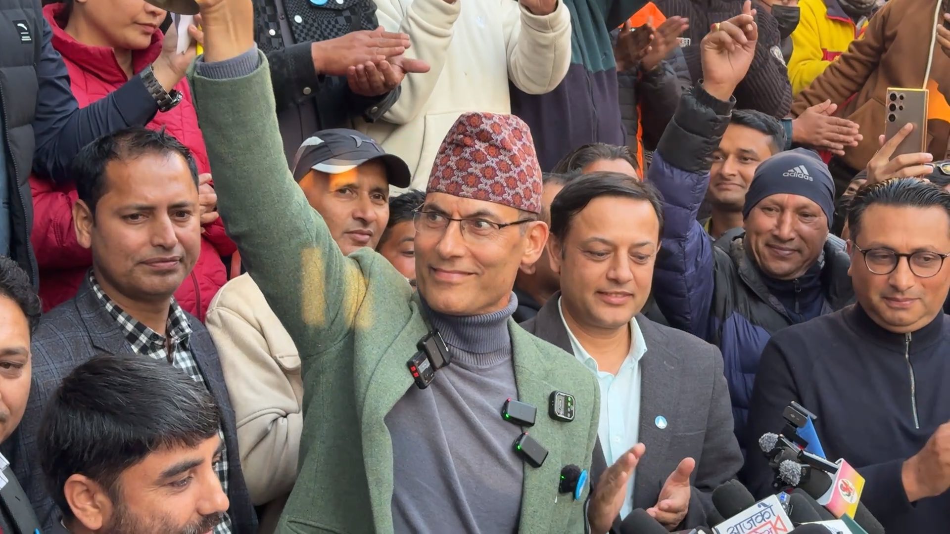 Image of ओखलढुङ्गामा रास्वपाका उम्मेदवार विश्वराज पोखरेल निर्वाचित