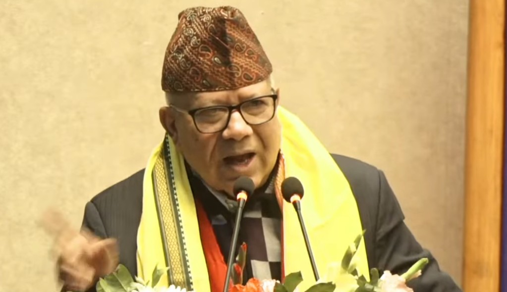 Image of वैचारिक र सैद्धान्तिक आधारमा भएको एकतालाई दिगो बनाउछौः माधवकुमार नेपाल