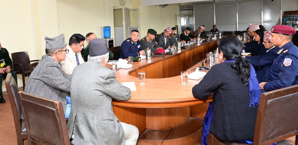 Image of राष्ट्रिय मानव अधिकार आयोगको पहल: निर्वाचन सुरक्षाबारे उच्चस्तरीय समन्वय