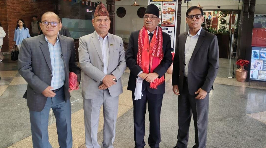 पाँच दिने श्रीलंका भ्रमण सकेर स्वदेश फर्किए प्रचण्ड