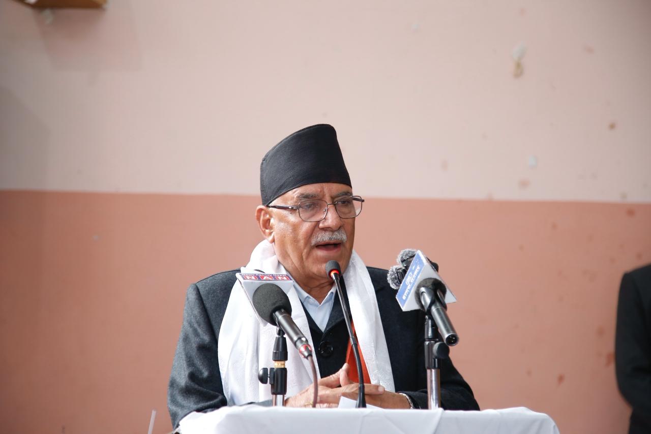 Image of एकै चरणमा निर्वाचन हुनुपर्छः प्रचण्ड