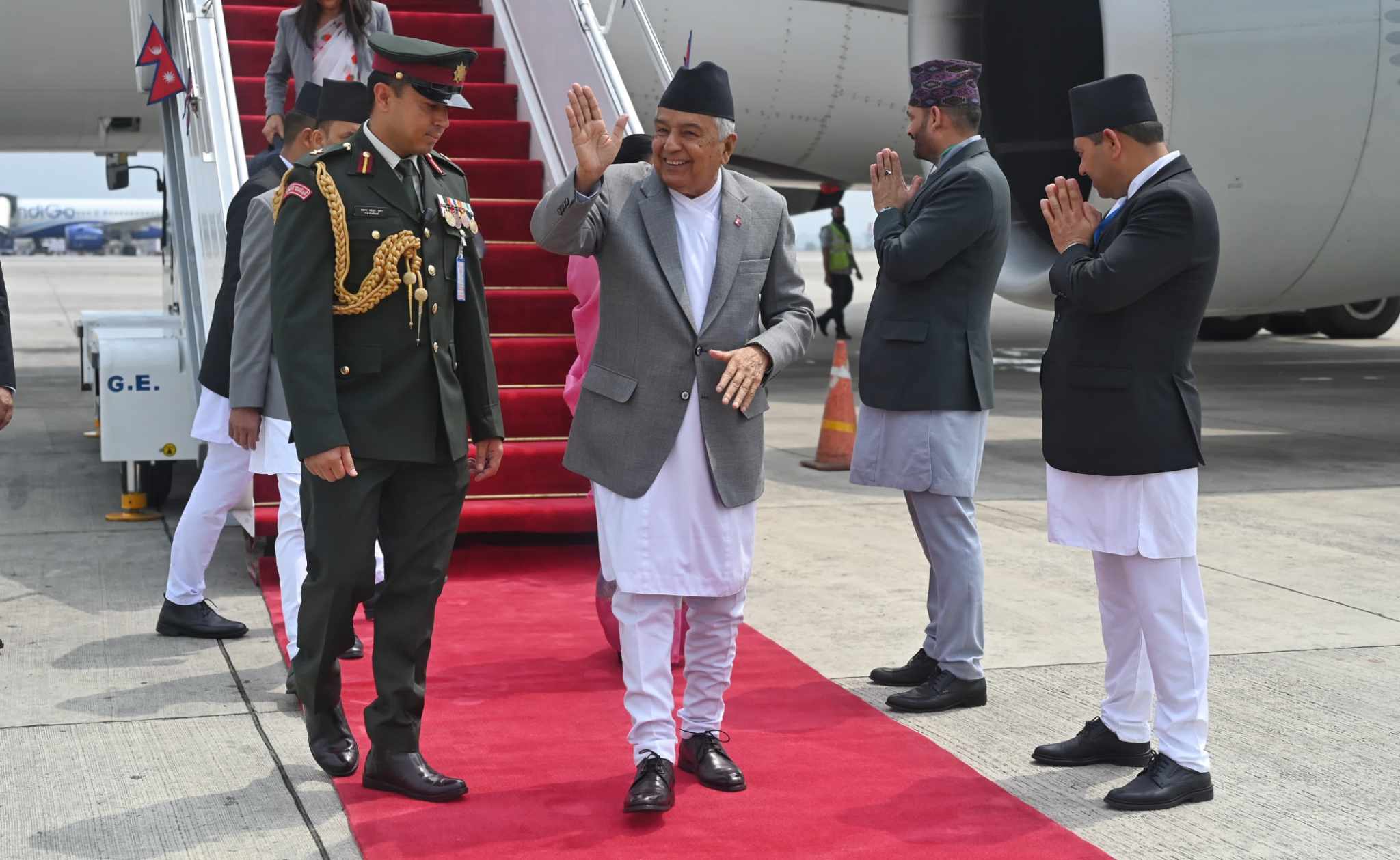 Image of राष्ट्रपति पौडेल आज कतार जाँदै