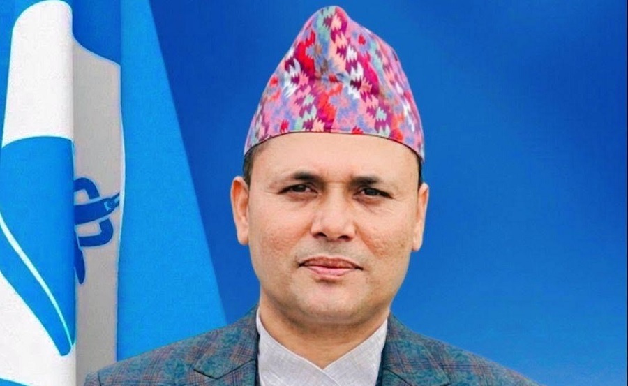 Image of रास्वपा सांसद गणेश पौडेलमाथि रौतहटमा कालोमसी प्रहार