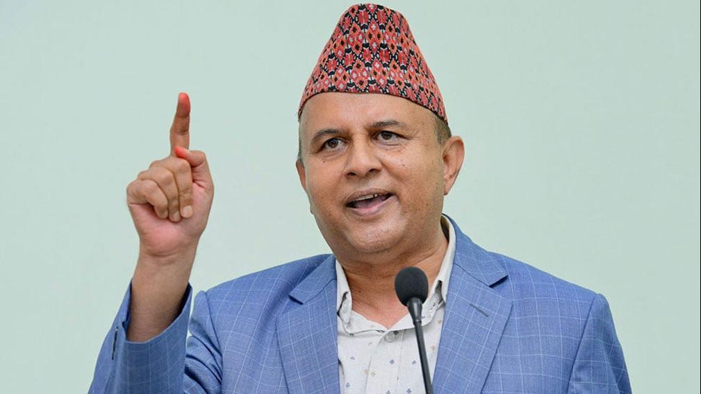 Image of आयोगमा दल दर्ता गर्दैमा निर्वाचन हुन्छ भन्ने छैनः एमाले महासचिव पोखरेल