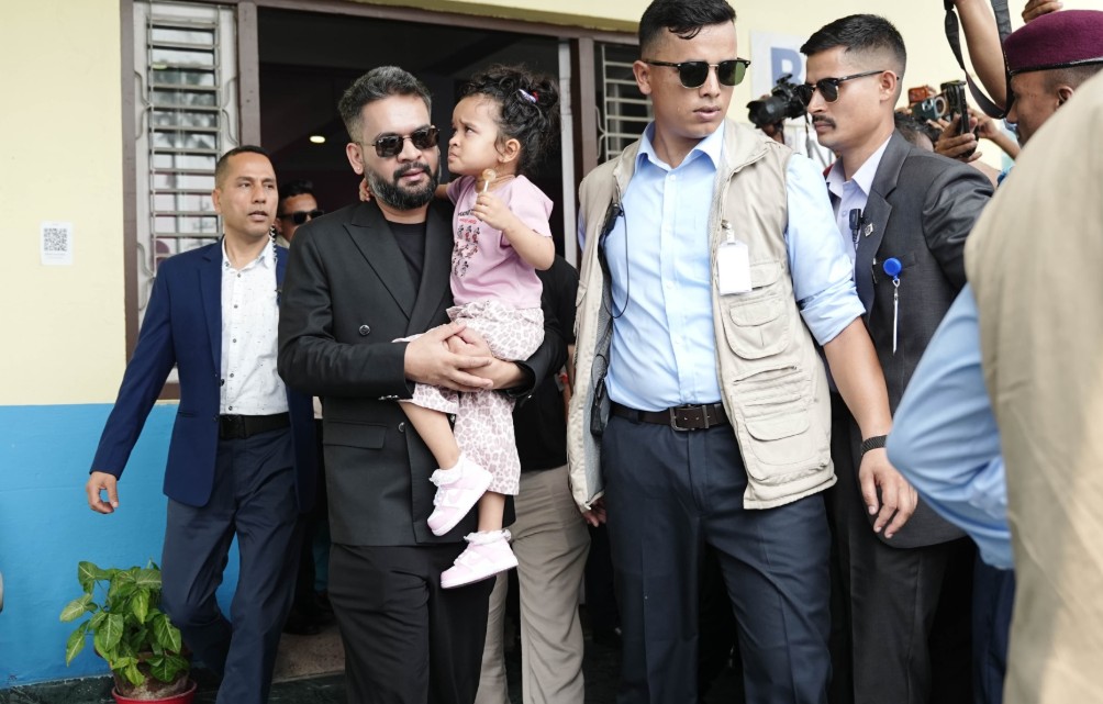Image of रास्वपा महाधिवेशनमा सहभागी हुन प्रधानमन्त्री बालेन शाह चितवन पुगे