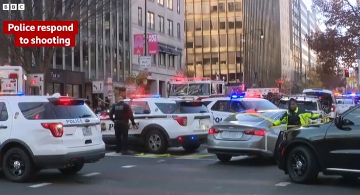 Image of ह्वाइट हाउस नजिकै दुई नेसनल गार्डमाथि गोली प्रहार, आक्रमणकारी नियन्त्रणमा