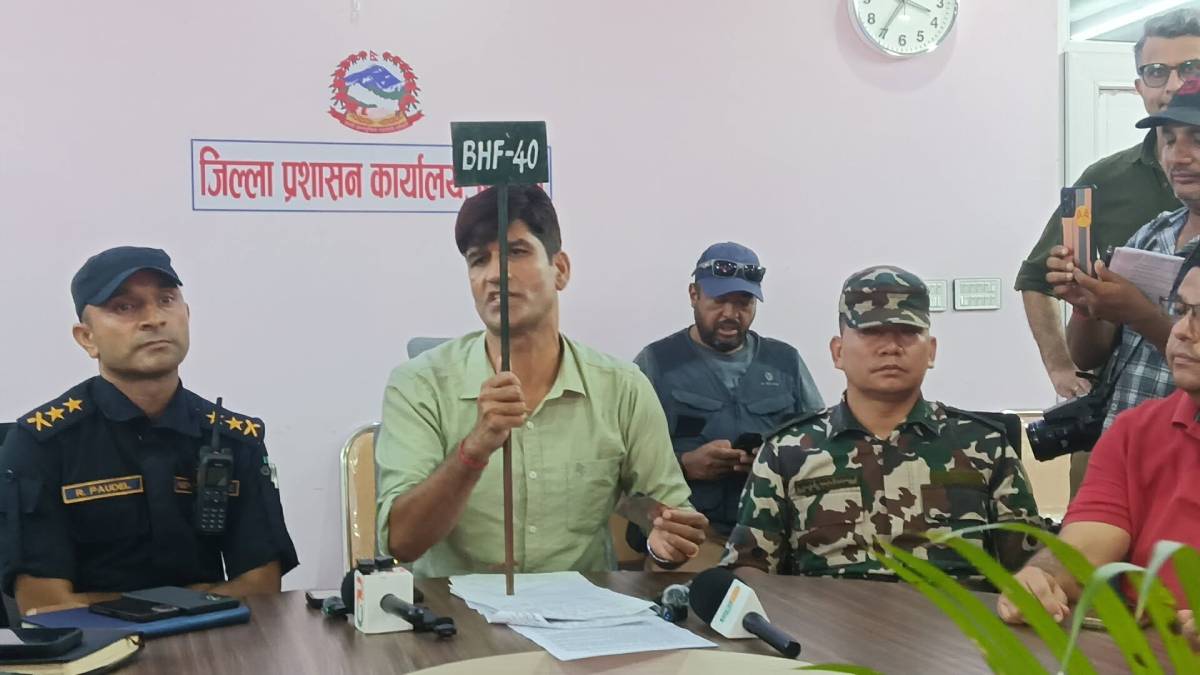 Image of चितवनमा भेटिएका २७२ शव मध्ये १६२ को जमिनमुनि व्यवस्थापन गरिँदै