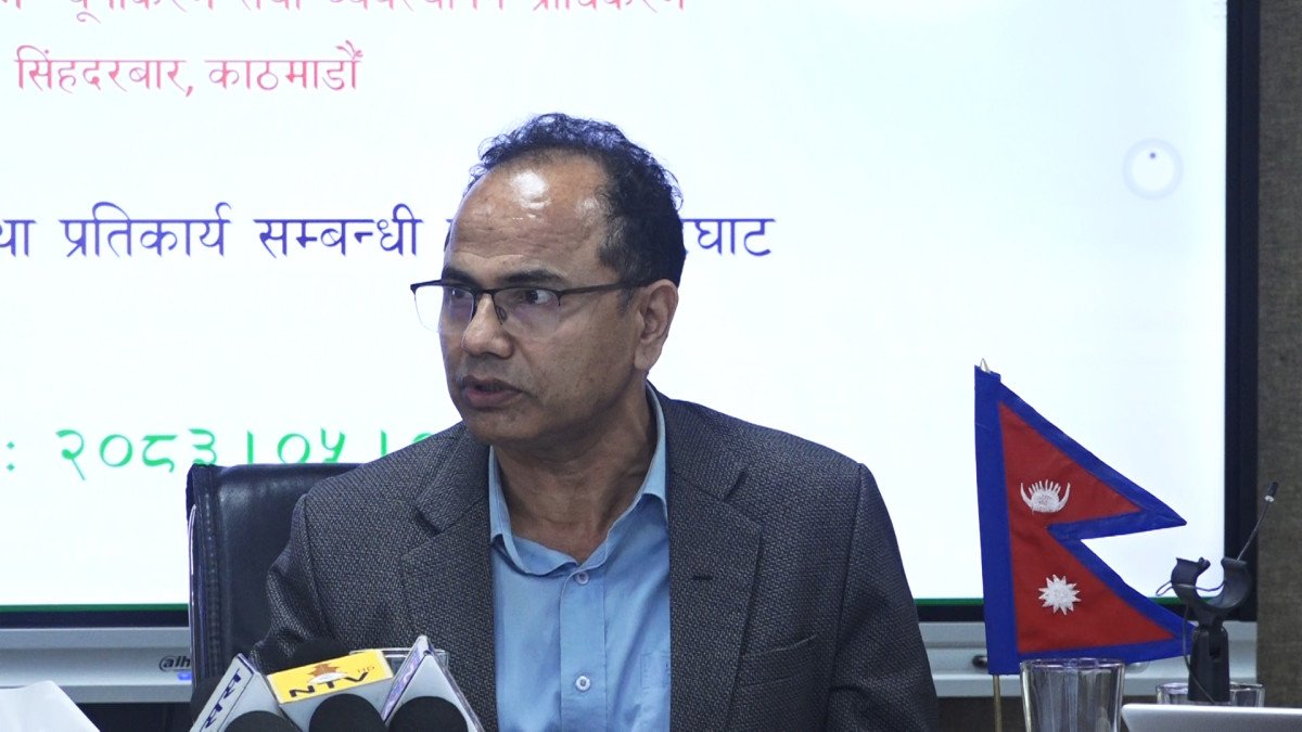 Image of विपद् प्राधिकरणलाई अधिकार र बजेटविहीन बनाएर प्रभावकारी काम गर्न कठिन : धर्मराज उप्रेती