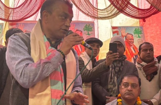 Image of कांग्रेस एक ढिक्का भएर निर्वाचनमा होमिएको छ : सभापति थापा