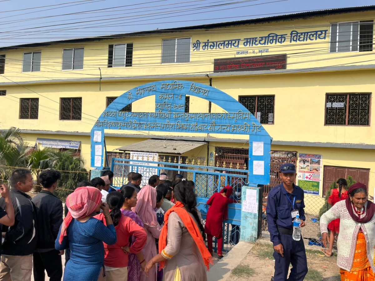 Image of झापा–५ मा ६५ प्रतिशत मतदान, सर्वदलीय बैठकपछि मतगणना तय हुने