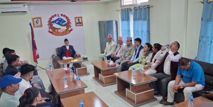 Image of सुदूरपश्चिमको मुख्यमन्त्रीमा खगराज भट्टको दाबी पेस