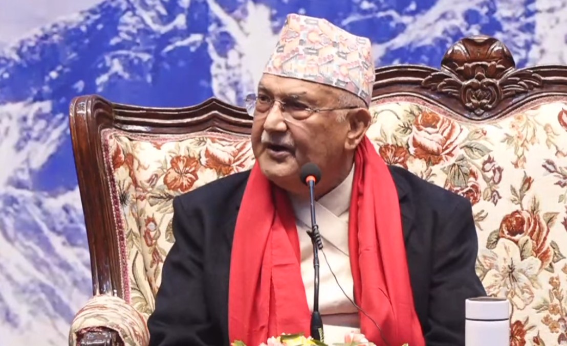 Image of कांग्रेसजस्तै संकट एमालेमा ल्याउने प्रयास असफल भएको ओलीको दावी