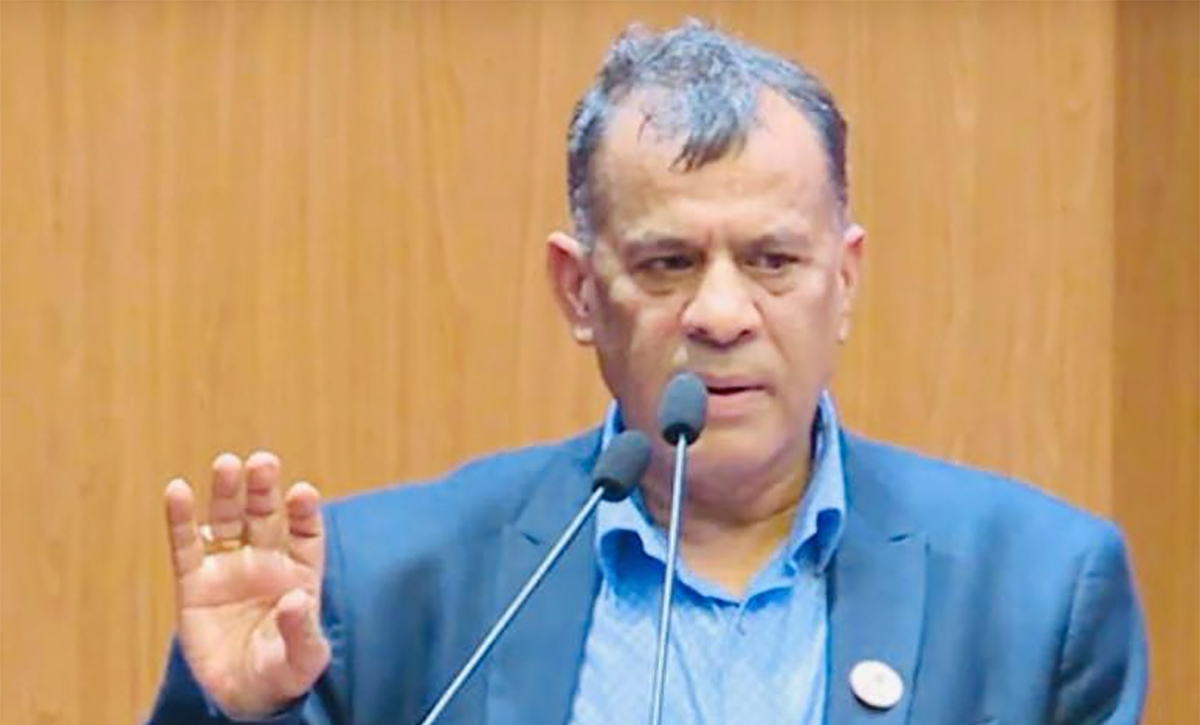 Image of नेपाली कांग्रेसका मुख्यसचिव कृष्णप्रसाद पौडेलले दिए राजीनामा