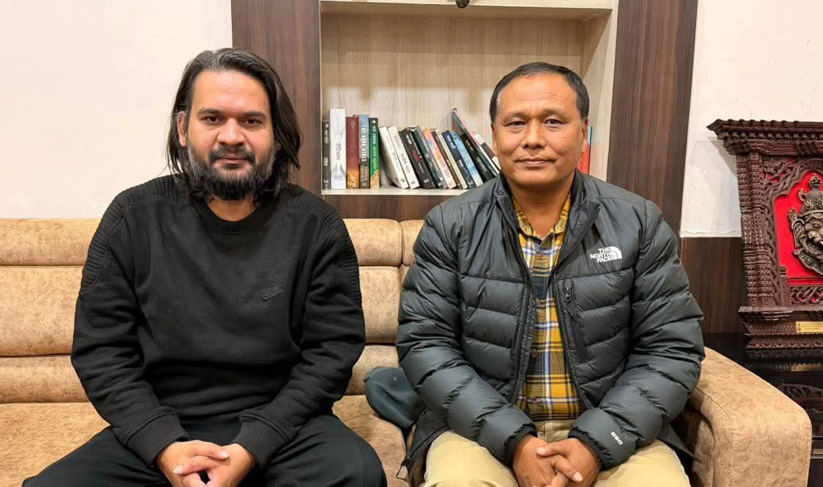 Image of ऊर्जा मन्त्री कुलमान घिसिङ र मेयर बालेनबिच भेट, राजनीतिक सहकार्यतर्फको संकेत