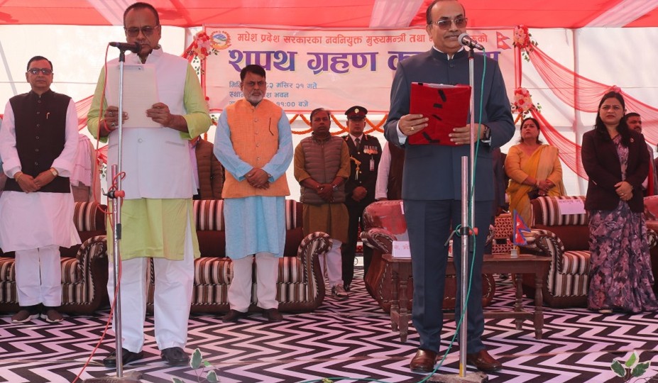 Image of मधेस प्रदेश सरकारले आज पूर्णता पाउँदै, ६ मन्त्री थपिँदै