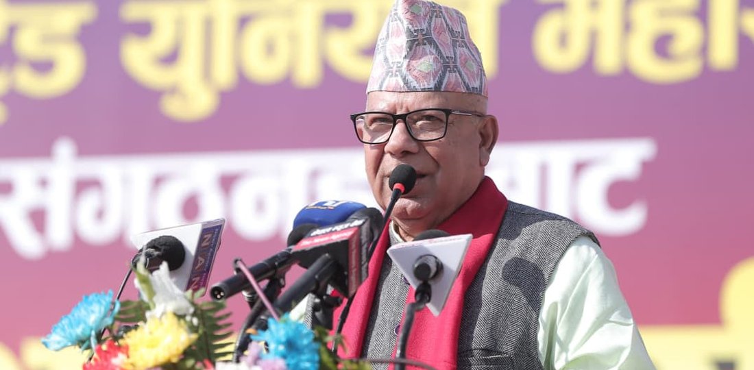 Image of जेनजी पुस्ताले आफ्नो पार्टीप्रति भरोसा राखिरहेको माधब नेपालको भनाई