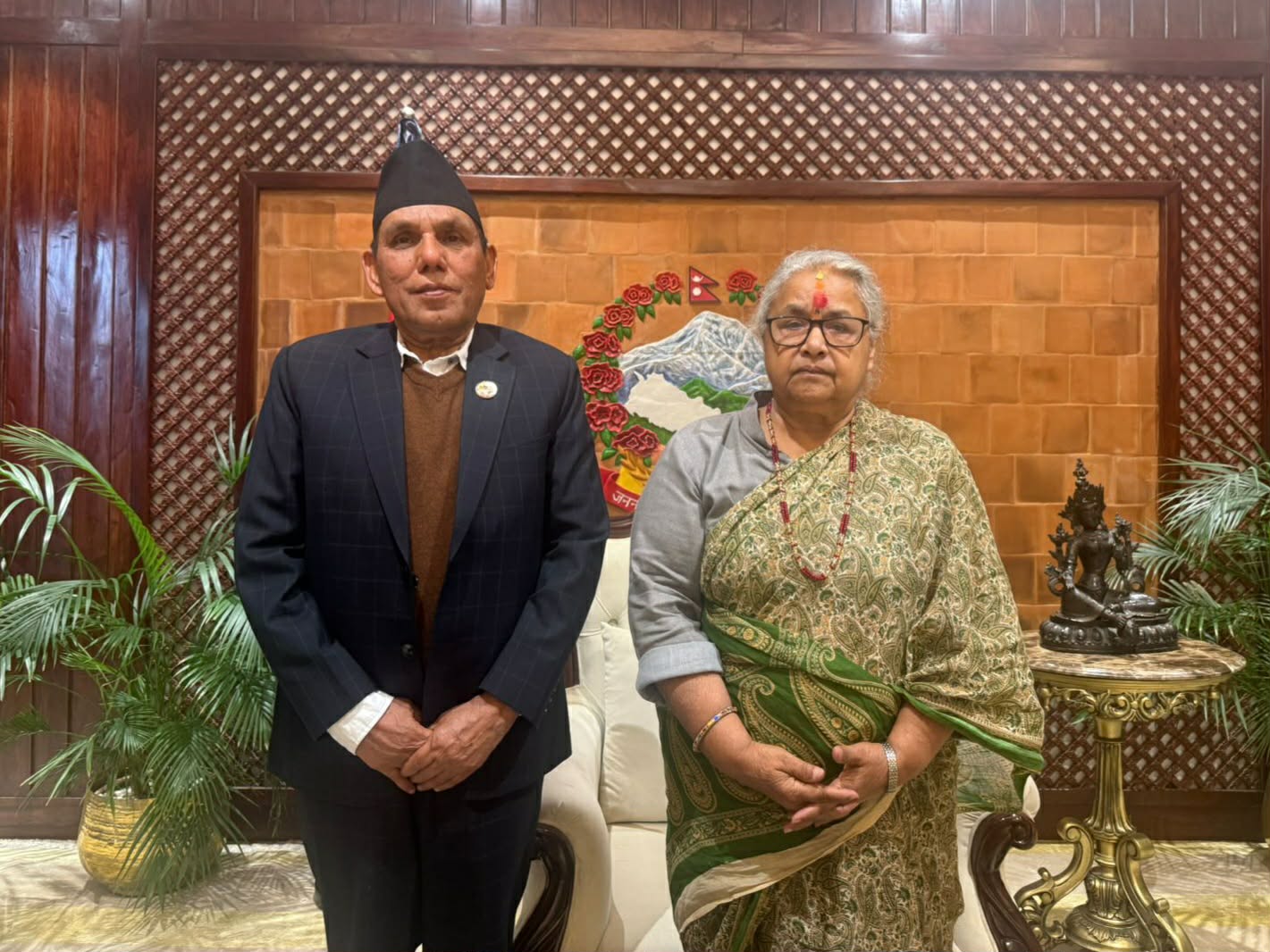 Image of प्रधानमन्त्री कार्की र राष्ट्रिय सभाका अध्यक्ष दाहाल बिच भेटवार्ता