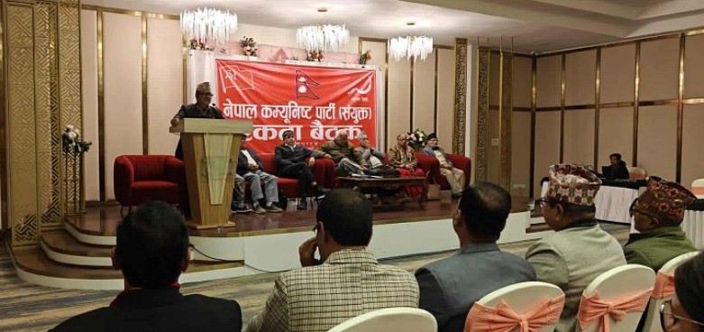 घनश्याम भुसाल नेकपा (संयुक्त) का कार्यवाहक अध्यक्षमा नियुक्त