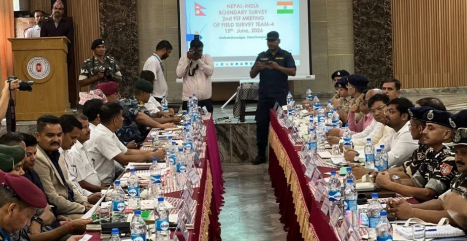 Image of नेपाल–भारत सीमा सम्बन्धी छलफलका लागि भारतीय उच्चस्तरीय टोली कञ्चनपुरमा