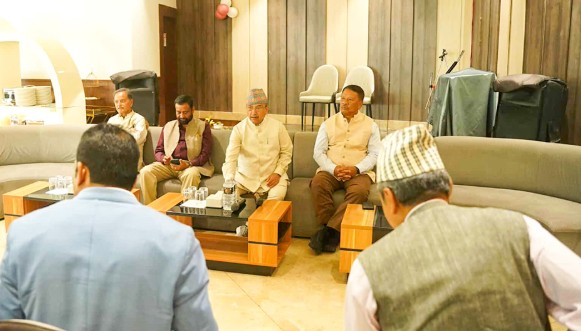 Image of कांग्रेस एकताका लागि वर्तमान नेतृत्व जिम्मेवार हुनुपर्ने देउवा पक्षको निष्कर्ष