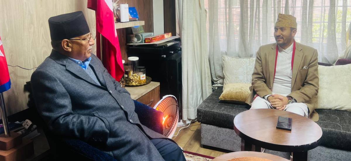 Image of तीन दलका शीर्ष नेतासँग मन्त्री खरेलको चुनाव तयारी छलफल