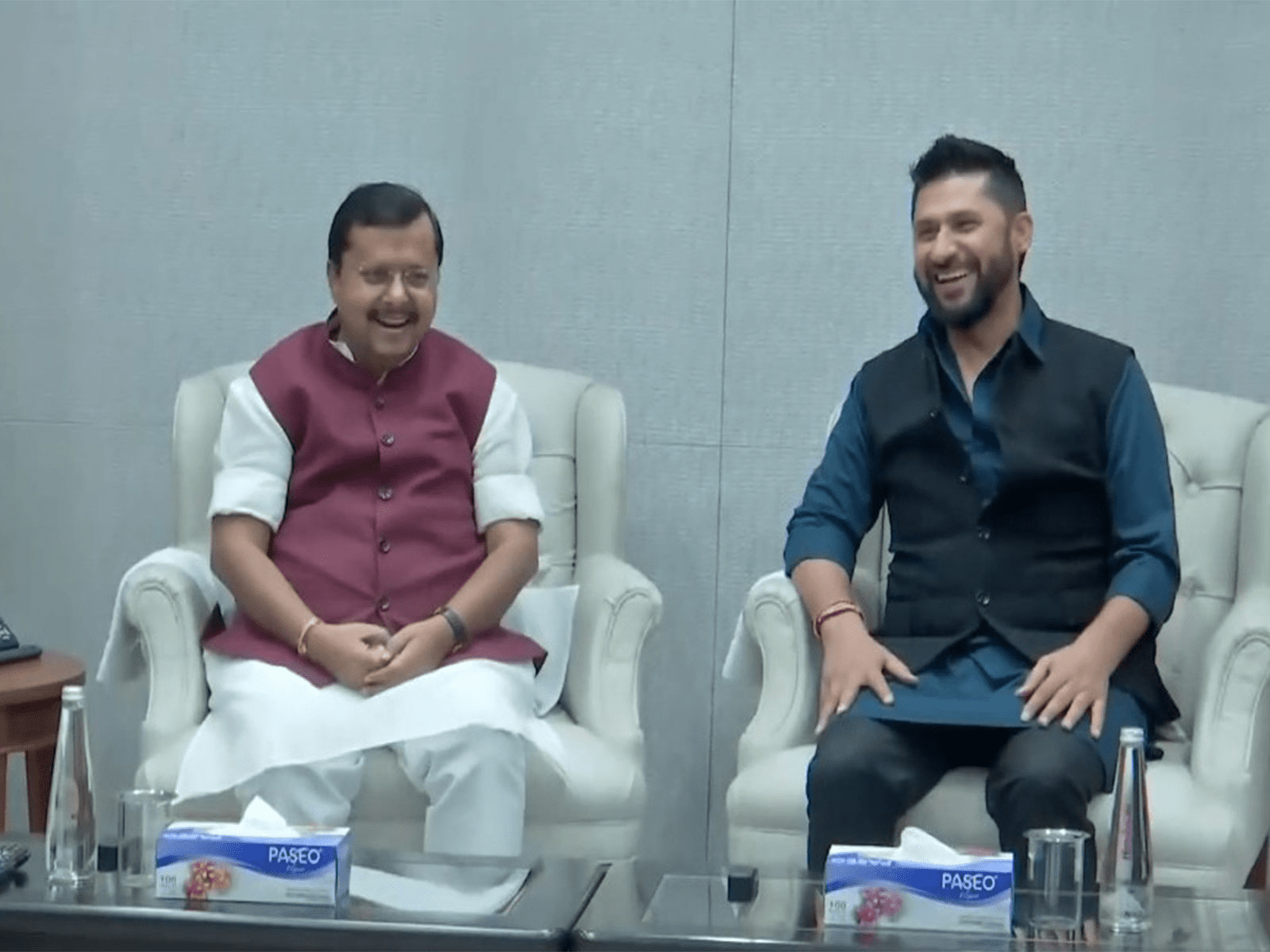 Image of रास्वपा सभापति रवि लामिछाने र भाजपा अध्यक्षबीच भेट