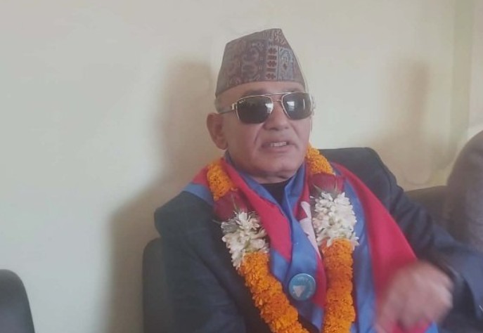 Image of राजनाथ पाण्डे काठमाडौ–३ बाट उम्मेदवारी दर्ता, स्वतन्त्र पार्टीको प्रतिनिधि