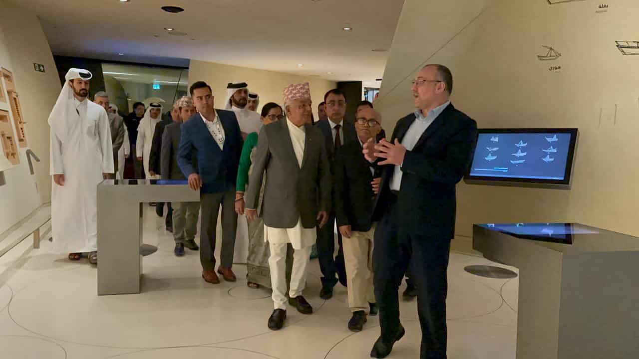 Image of राष्ट्रपति स्वदेश प्रस्थान