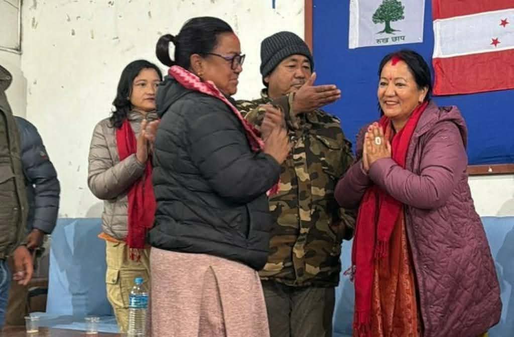 Image of रास्वपा जिल्ला उपसभापति शाही कांग्रेसमा प्रवेश