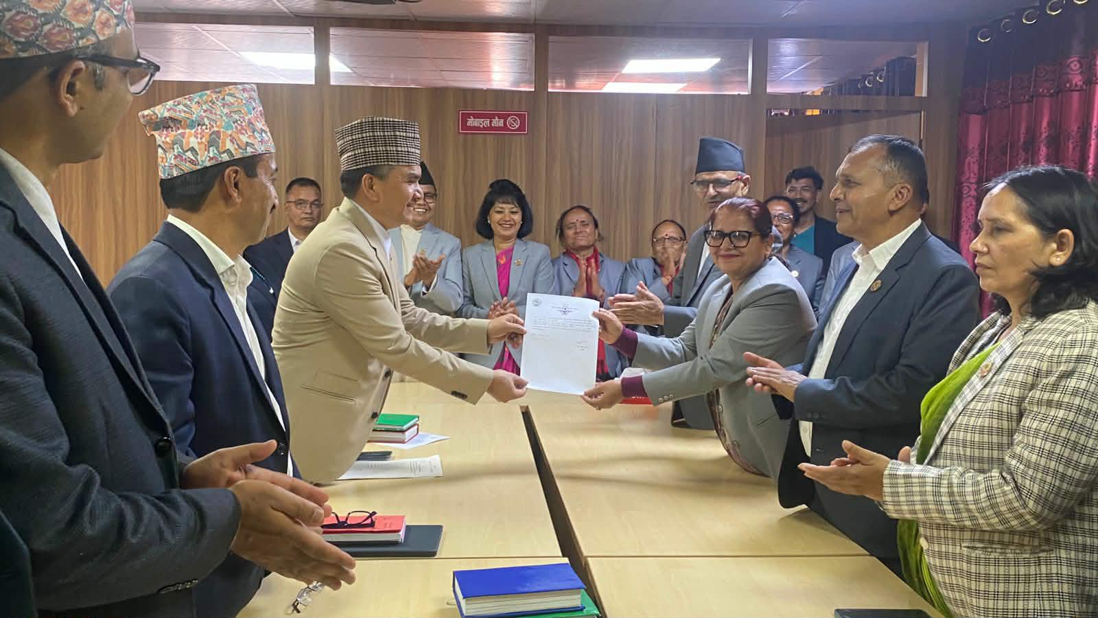 Image of राष्ट्रिय सभाको उपाध्यक्षमा लिलाकुमारी भण्डारी निर्विरोध