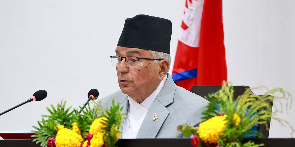 Image of सीमा विवाद कूटनीतिक रूपमा समाधान गर्ने सरकारको नीति