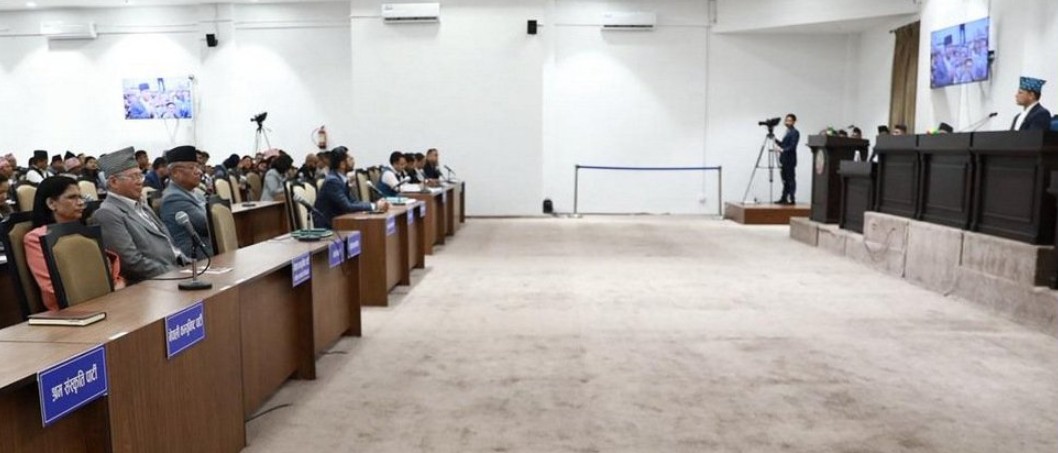 Image of संसद बैठक भोली सम्मकालागि स्थगित, विपक्षीको विरोध जारी