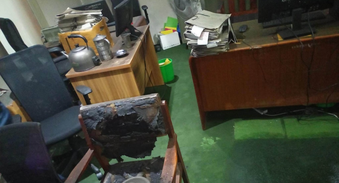 सर्वोच्च अदालतको नयाँ भवनमा आगलागी, तीन कम्प्युटर जले