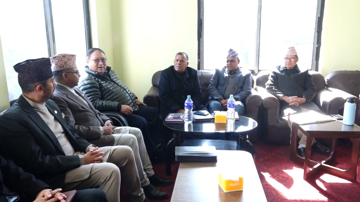 Image of उच्चस्तरीय राजनीतिक सम्वाद समितिले गर्यो कांग्रेसको पार्टी कार्यालयको निरिक्षण