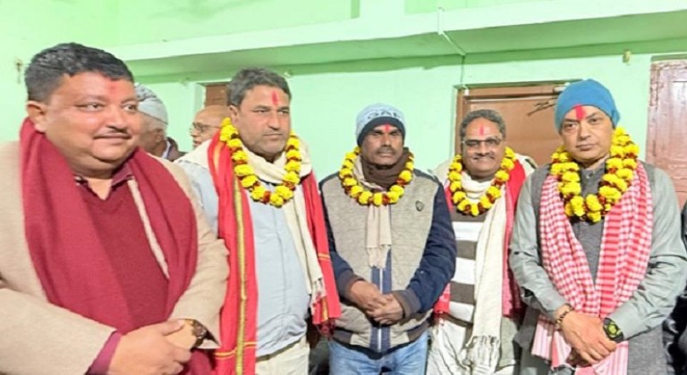 Image of सर्लाहीमा माओवादी पृष्ठभूमिका नेता कार्यकर्ता कांग्रेसमा प्रवेश