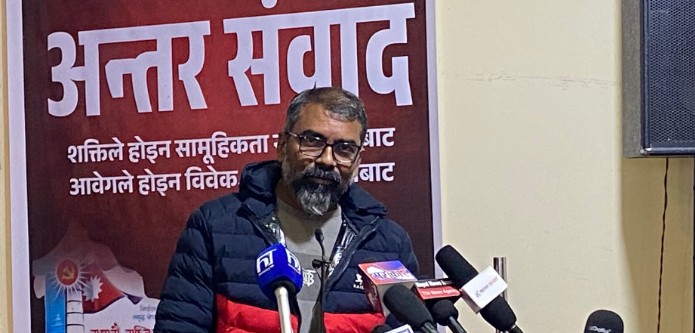 Image of केपी ओलीका कारण गत भदौ २३ र २४ गते विध्वंस भयोः एमाले केन्द्रीय सदस्य सिंह