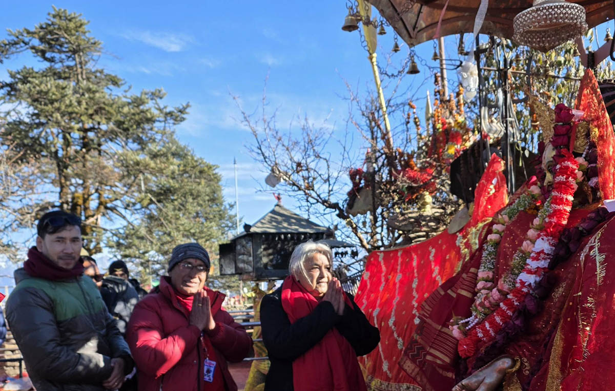 Image of शान्तिपूर्ण निर्वाचनको कामनासहित पाथीभराबाट प्रधानमन्त्रीको औपचारिक सुरुआत