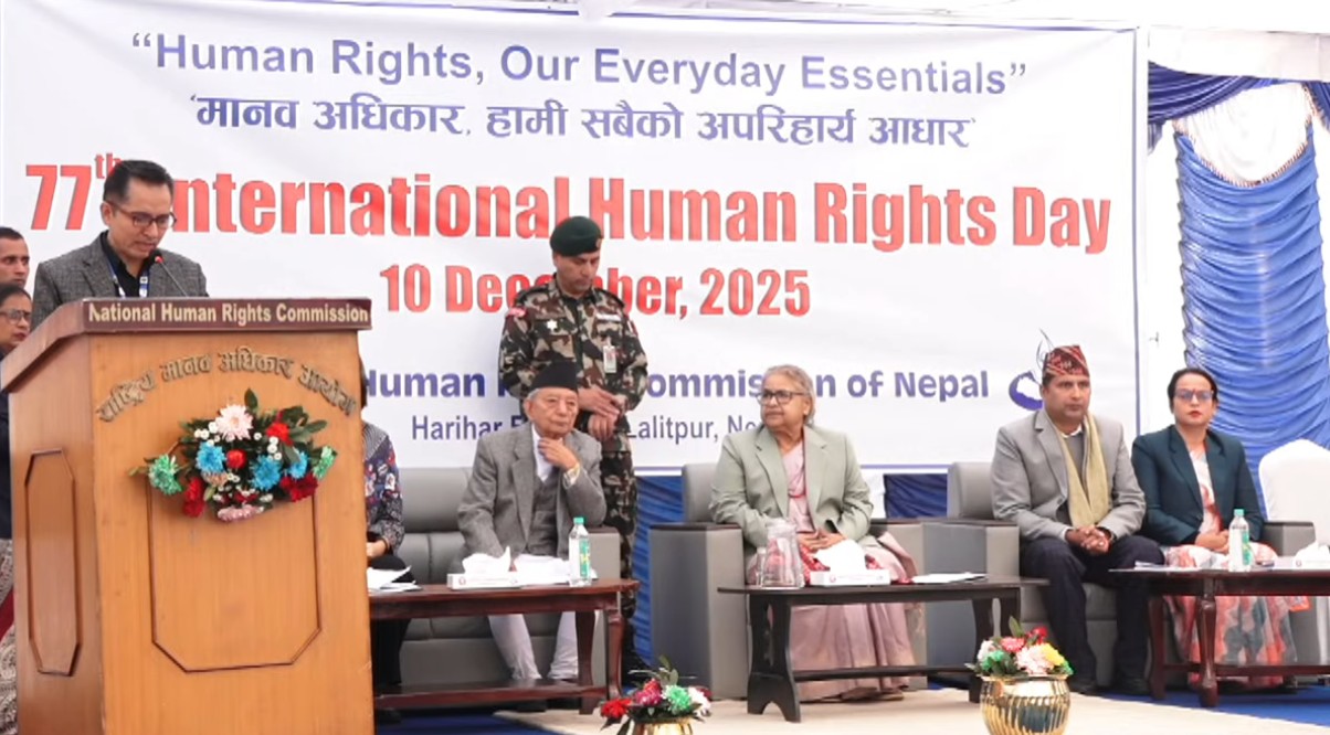 Image of भ्रष्टाचार मानव अधिकारका लागि सबैभन्दा ठूलो खतरा : प्रधानमन्त्री कार्की