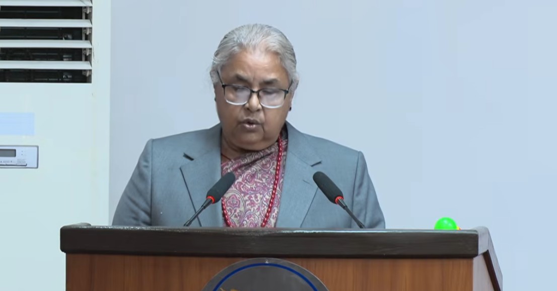 Image of प्रधानमन्त्री सुशीला कार्कीको राष्ट्रिय सभामा पहिलो सम्बोधनः परिस्थितिले यहाँसम्म ल्यायो, रहरले होइन