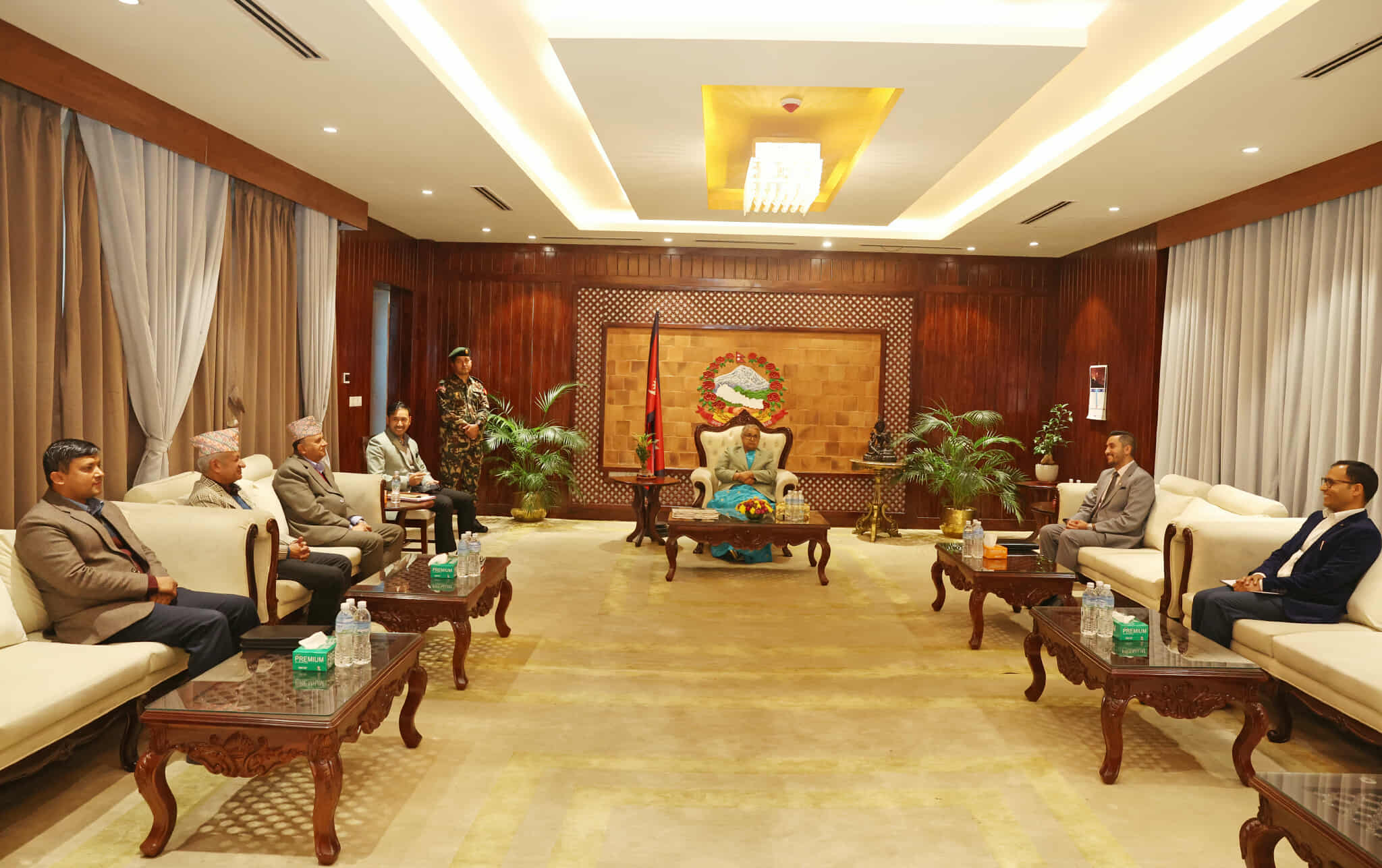 Image of एमालेलाई औपचारिक रूपमा चुनावमा सहभागी हुन प्रधानमन्त्री कार्कीको आग्रह