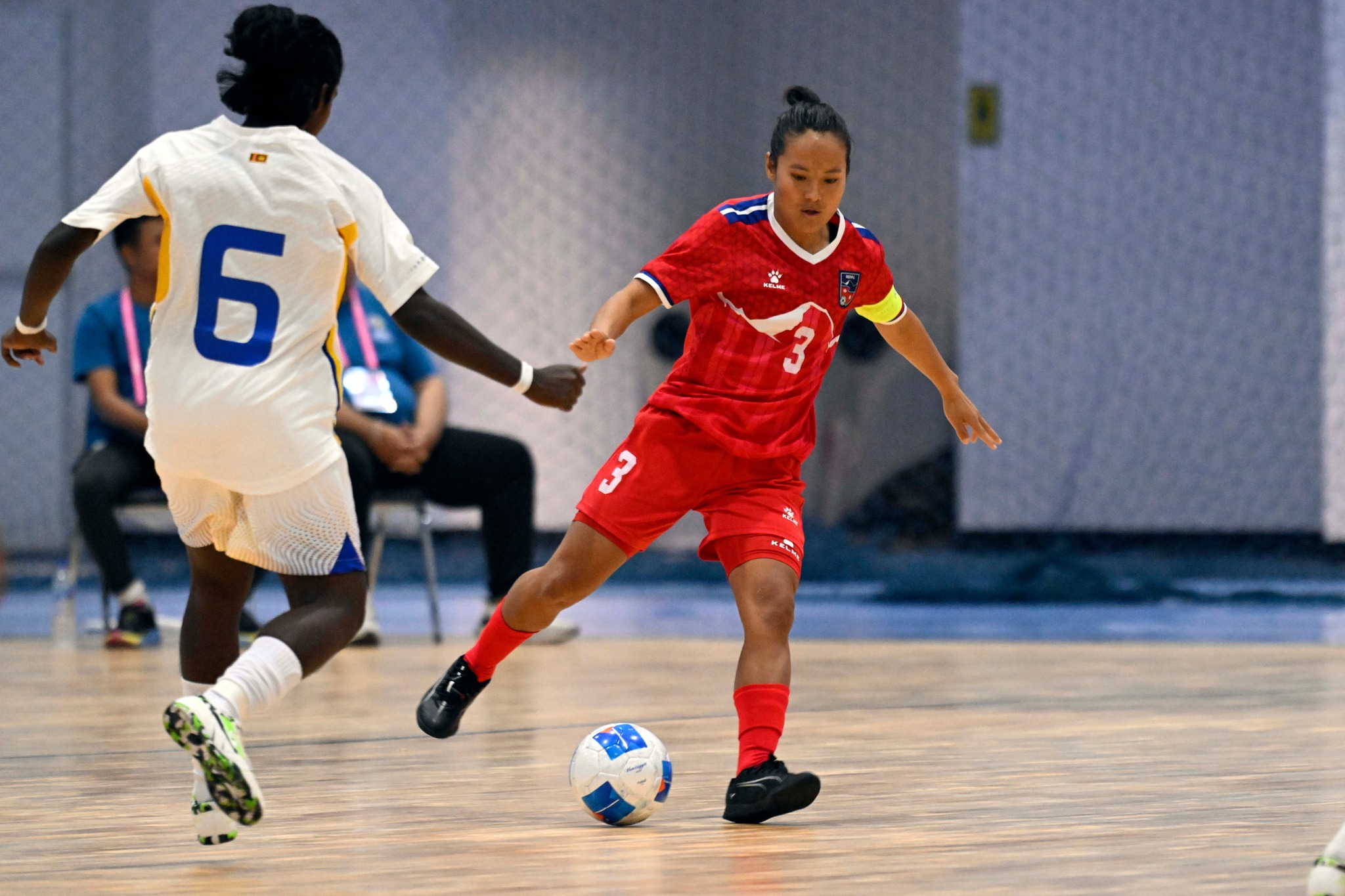 Image of साफ महिला फुटसल च्याम्पियनसपमा नेपाल आज माल्दिभ्ससँग प्रतिस्पर्धा गर्दै